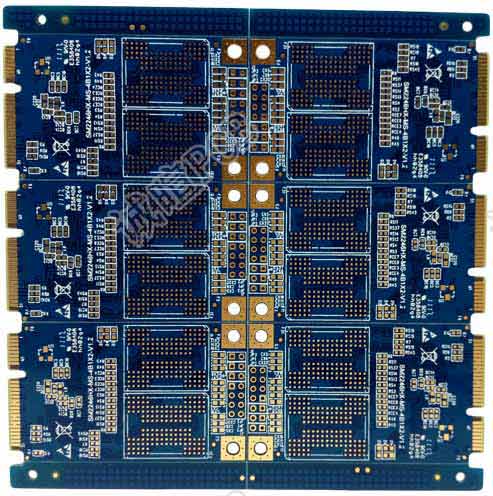 pcb六层板電(diàn)金工艺